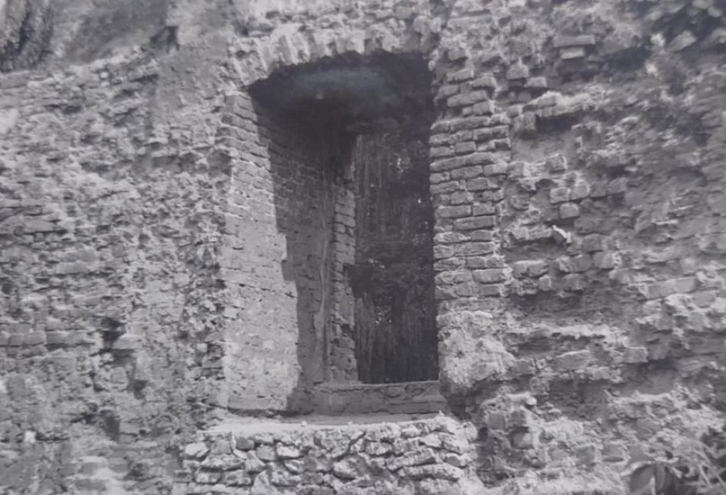 Świerklaniec. Stary zamek Donnersmarcków, lata 50. XX wieku