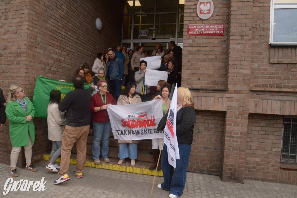 Tarnowskie Góry. Domagają się godnej płacy