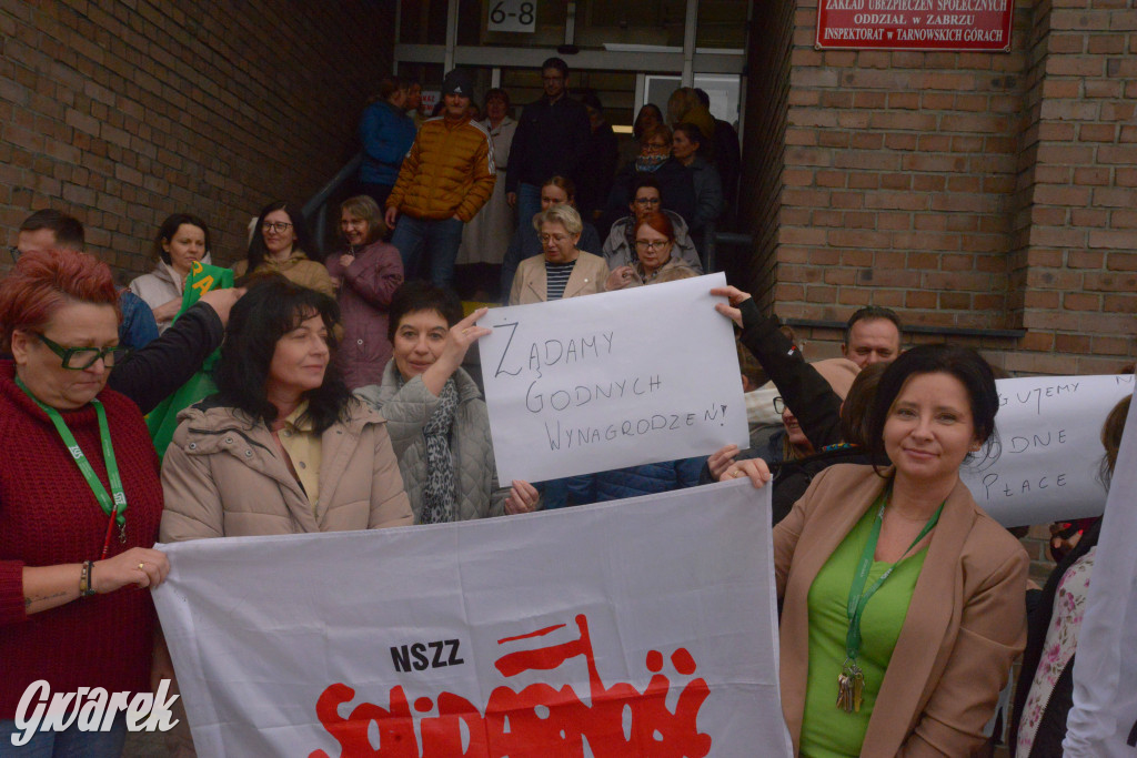 Tarnowskie Góry. Domagają się godnej płacy