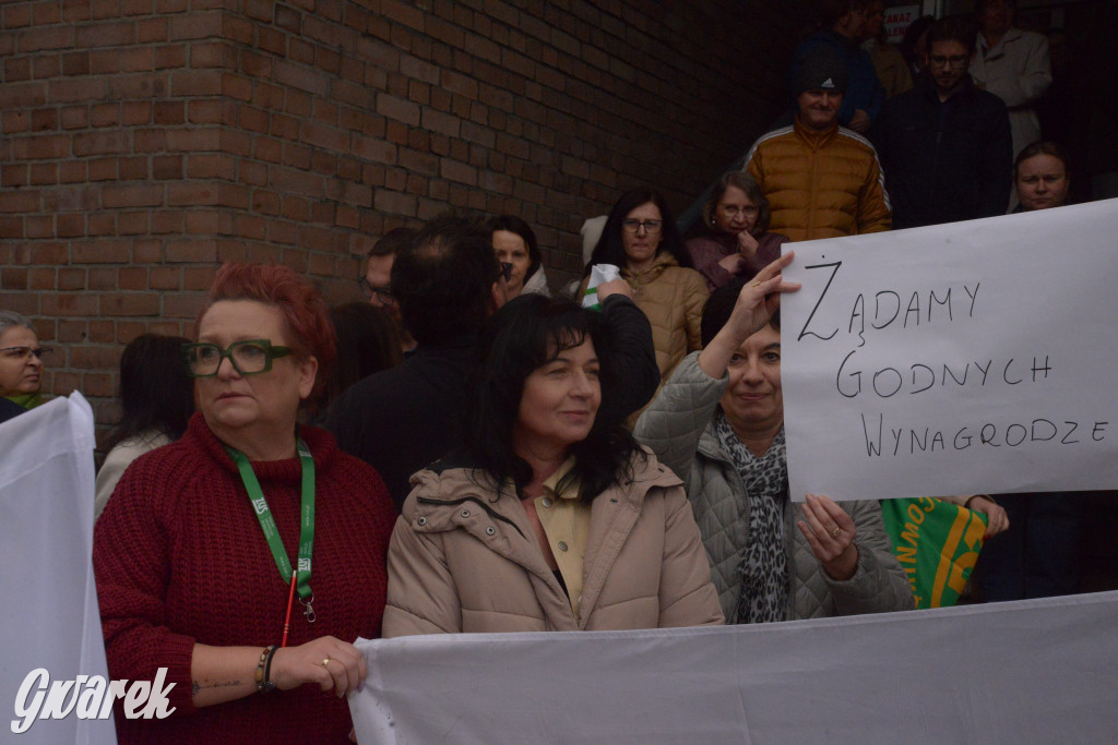 Tarnowskie Góry. Domagają się godnej płacy