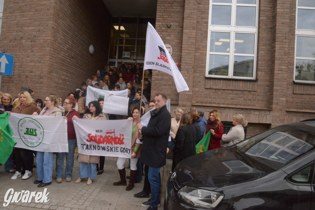 Tarnowskie Góry. Domagają się godnej płacy