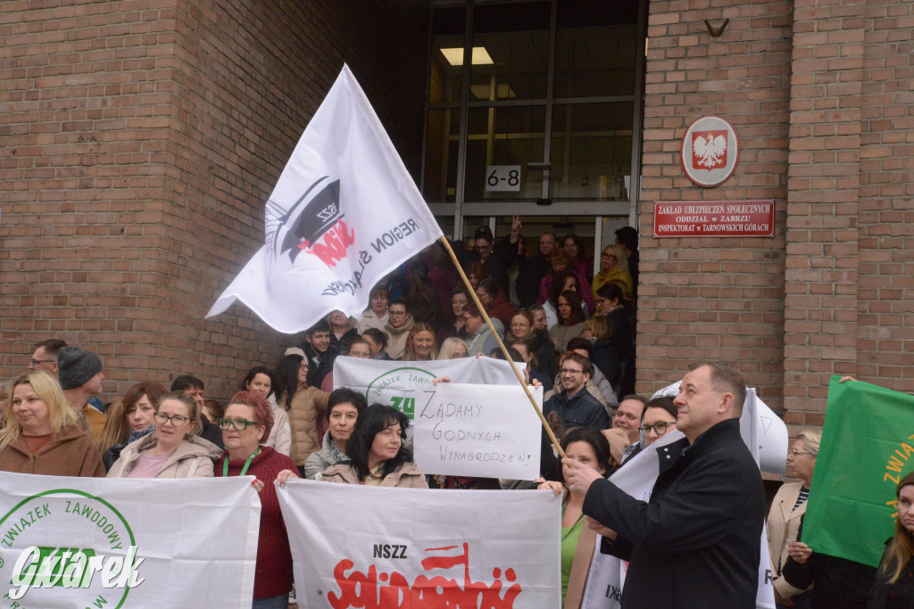 Tarnowskie Góry. Domagają się godnej płacy