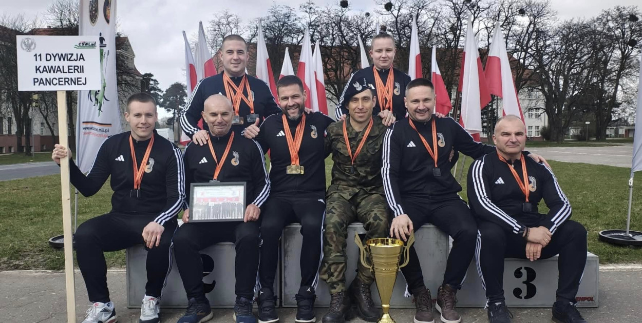 Nasz zawodnik i żołnierz z medalami mistrzostw Polski