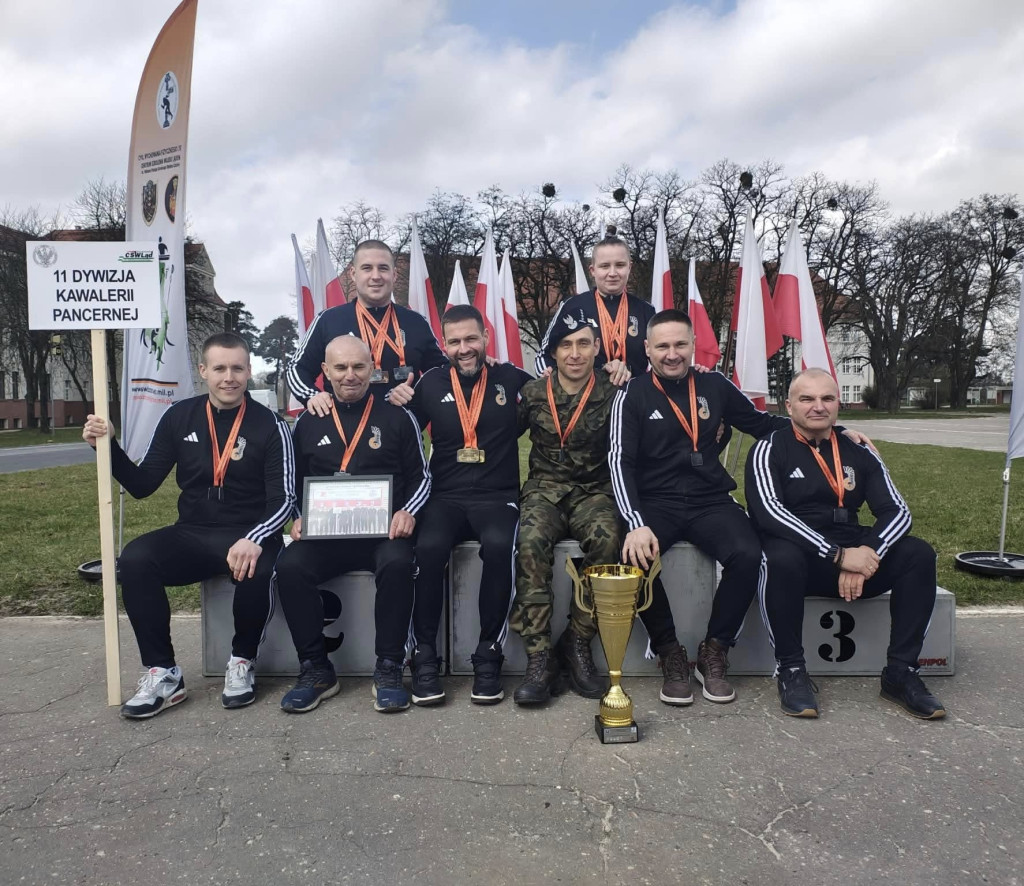 Nasz zawodnik i żołnierz z medalami mistrzostw Polski