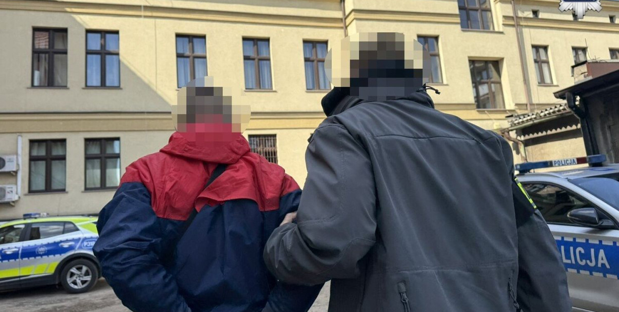 18-latek w rękach policji, sokistów i żołnierzy