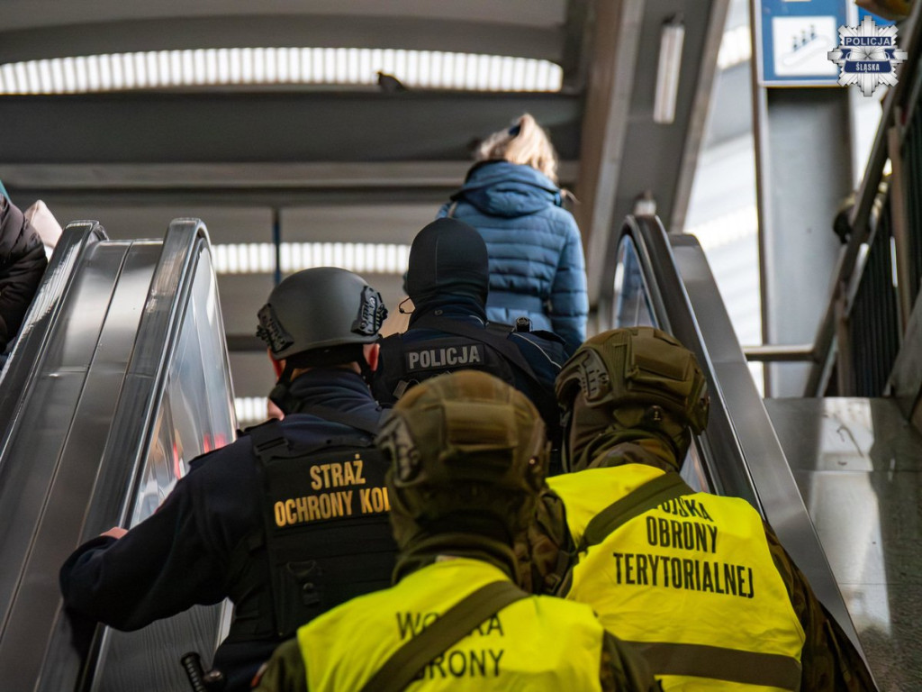 18-latek w rękach policji, sokistów i żołnierzy