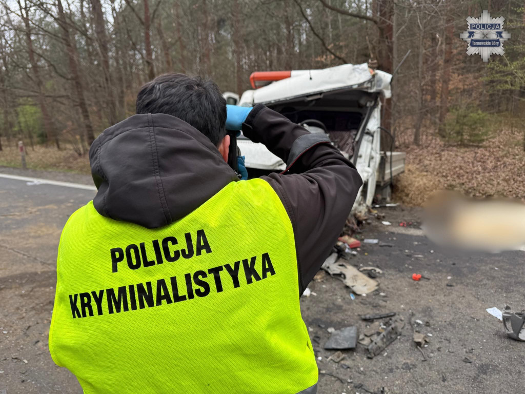 Świerklaniec. Wypadek na DK 78. Jedna osoba nie żyje, dwie trafiły do szpitala