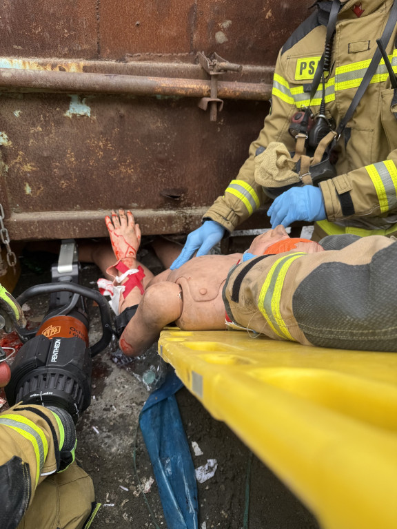 Pożar i uwięziona osoba. Kryptonim MAK-2026