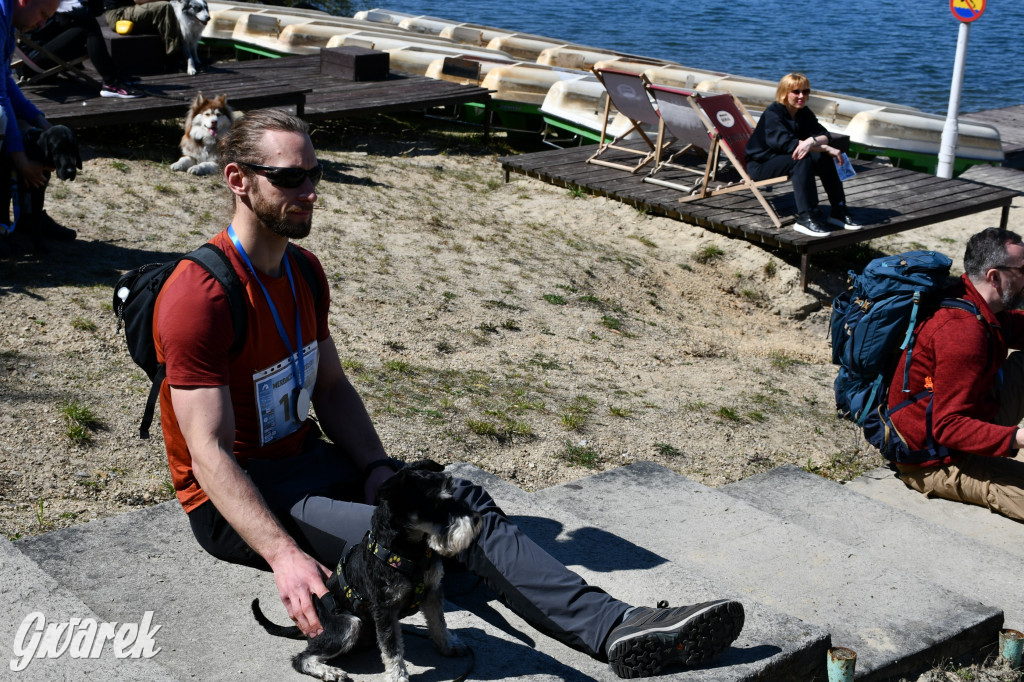 Biegi i podchody z psami nad Zalewem Nakło-Chechło