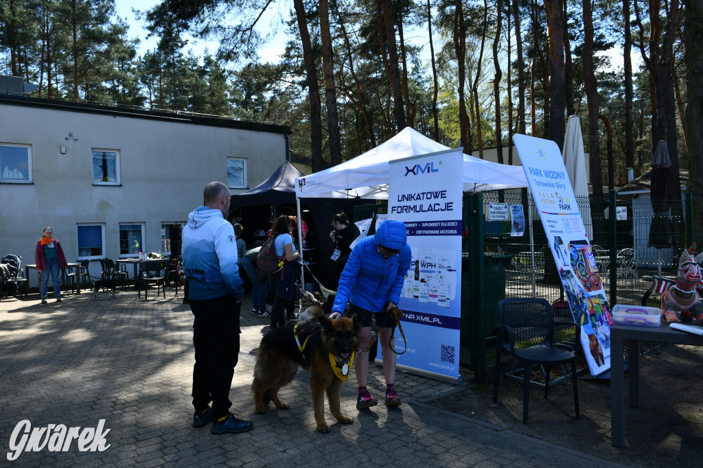 Biegi i podchody z psami nad Zalewem Nakło-Chechło