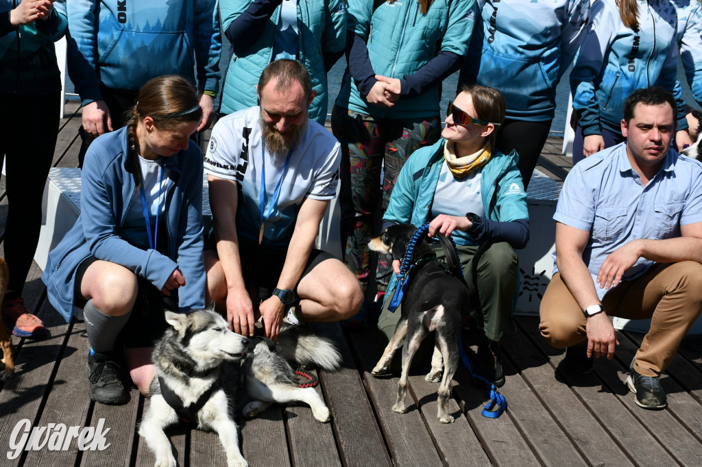 Biegi i podchody z psami nad Zalewem Nakło-Chechło