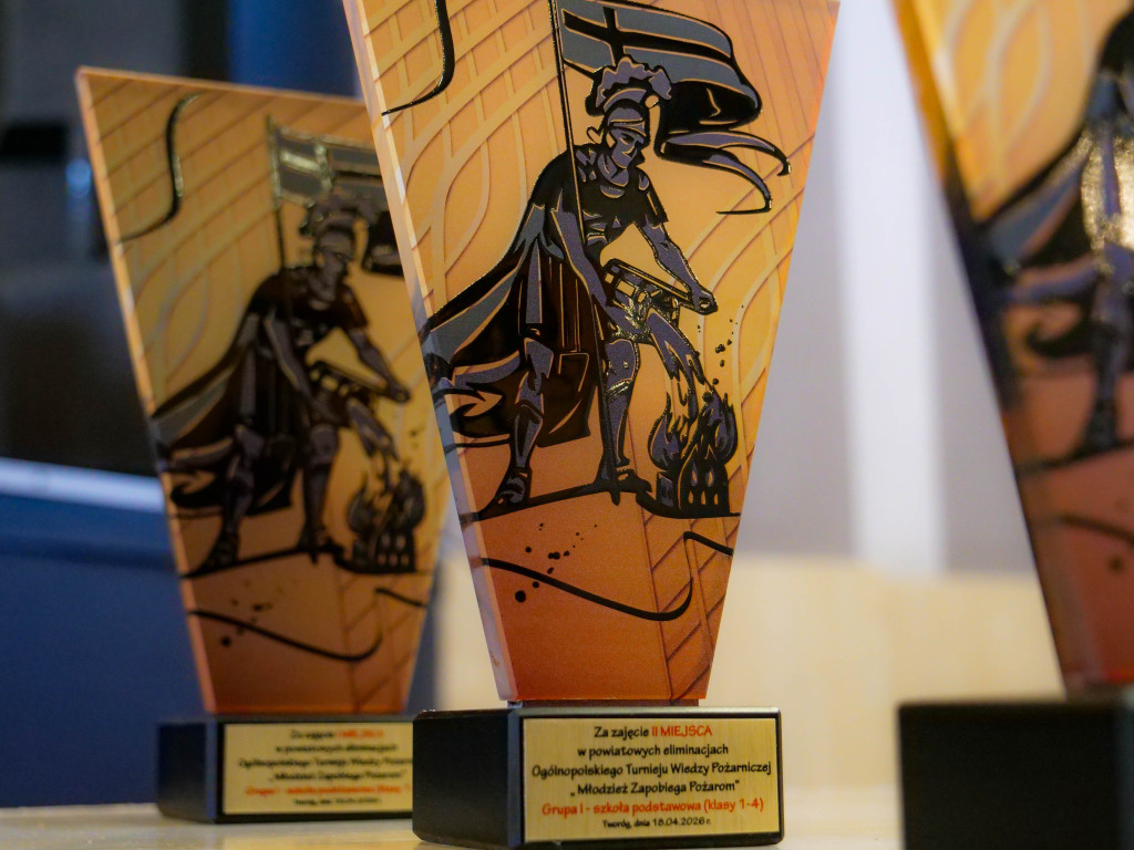 Trofea dla najlepszych druhen i druhów wręczone