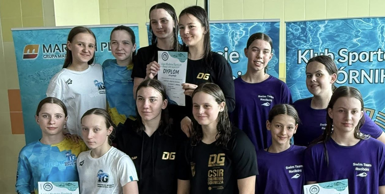 MKS Park Wodny Tarnowskie Góry z medalami