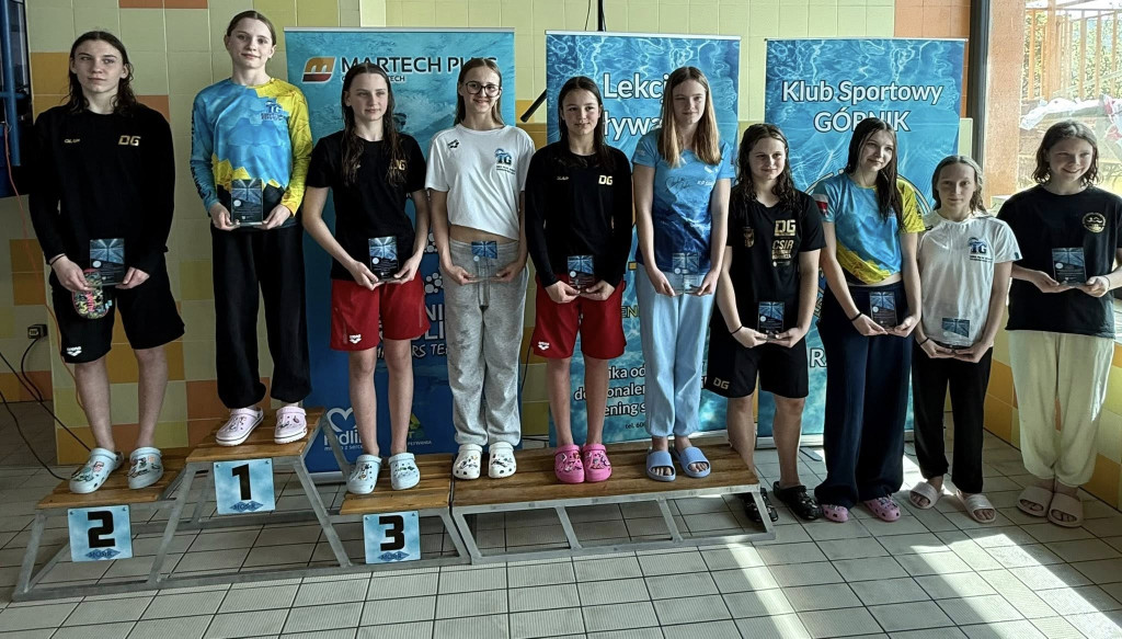 MKS Park Wodny Tarnowskie Góry z medalami