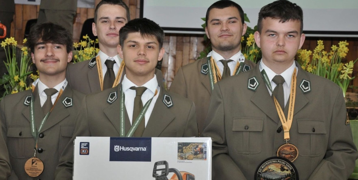 Technikum Leśne w Brynku mistrzem Polski