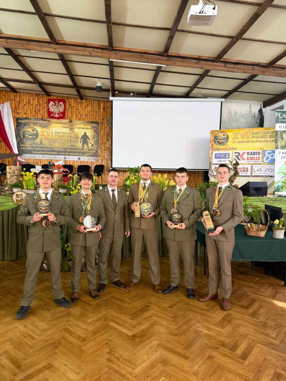 Technikum Leśne w Brynku mistrzem Polski