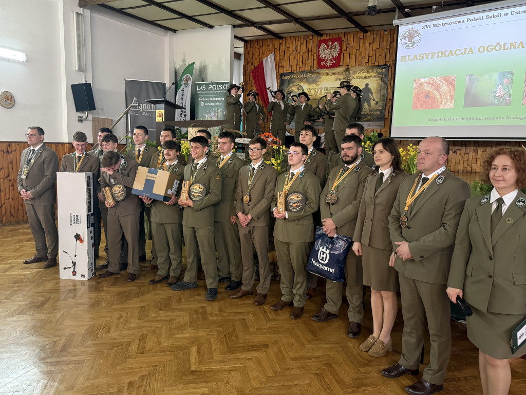 Technikum Leśne w Brynku mistrzem Polski