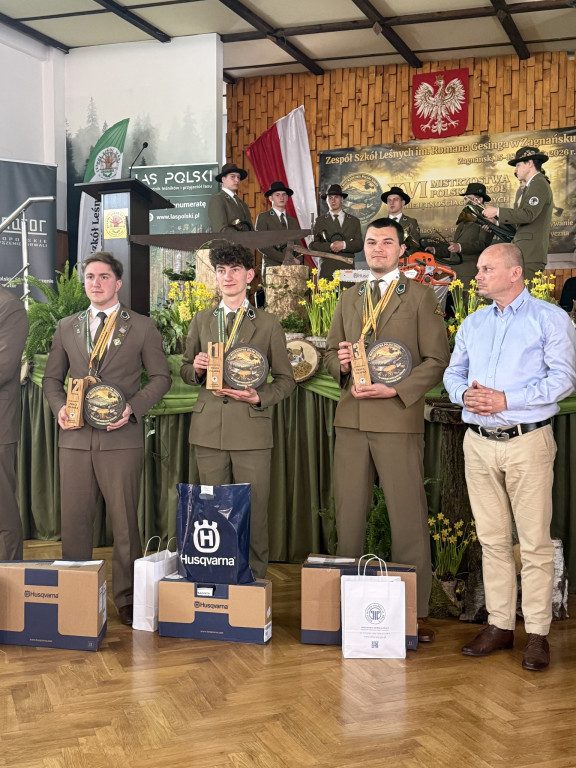 Technikum Leśne w Brynku mistrzem Polski
