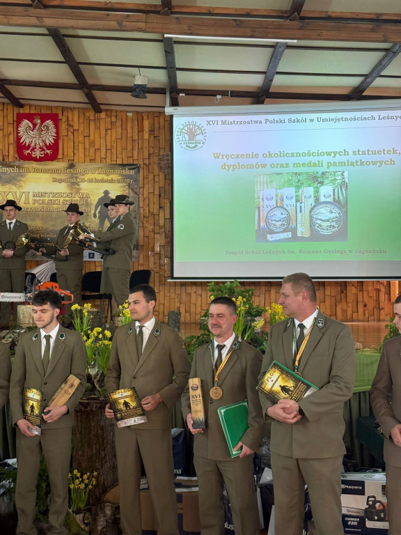Technikum Leśne w Brynku mistrzem Polski