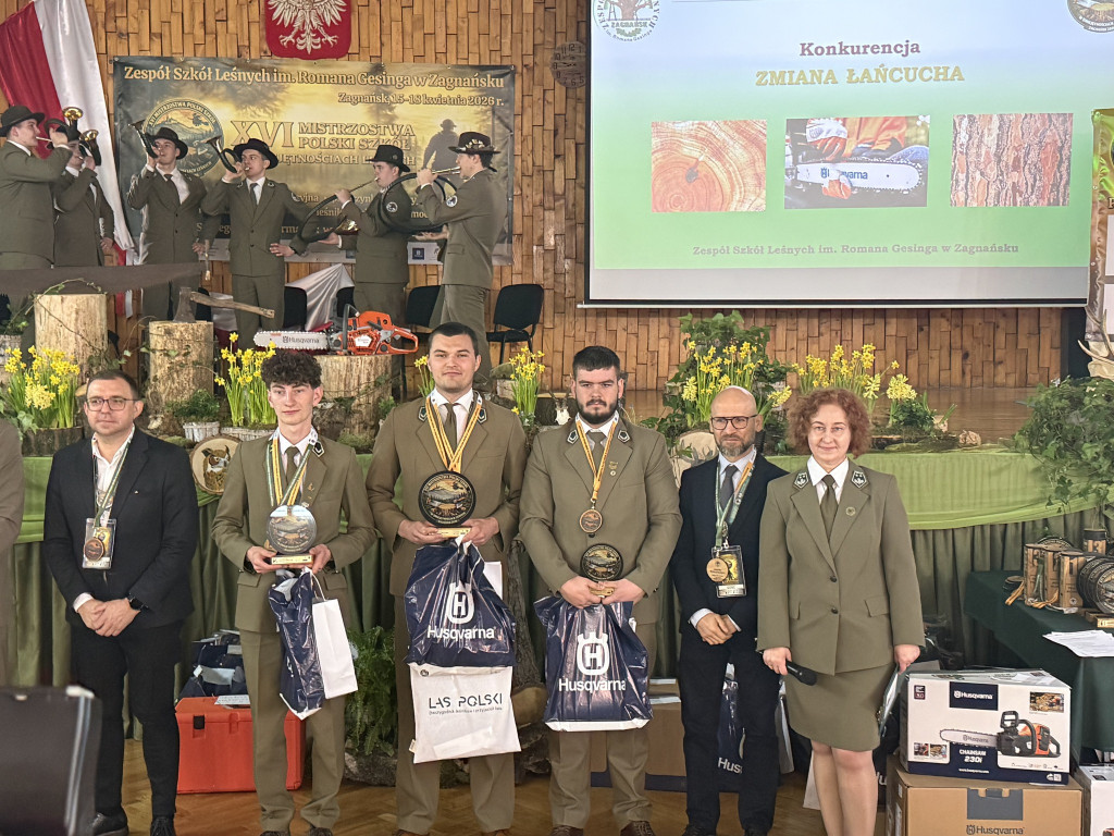 Technikum Leśne w Brynku mistrzem Polski