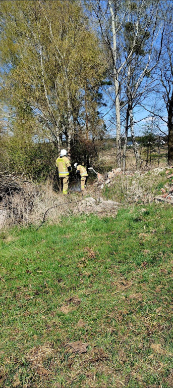 Pożar w Pniowcu. W akcji 7 zastępów straży pożarnej