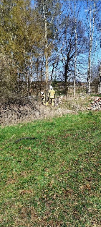Pożar w Pniowcu. W akcji 7 zastępów straży pożarnej