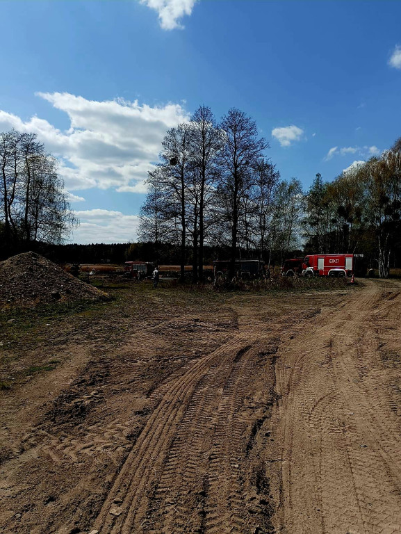 Pożar w Pniowcu. W akcji 7 zastępów straży pożarnej