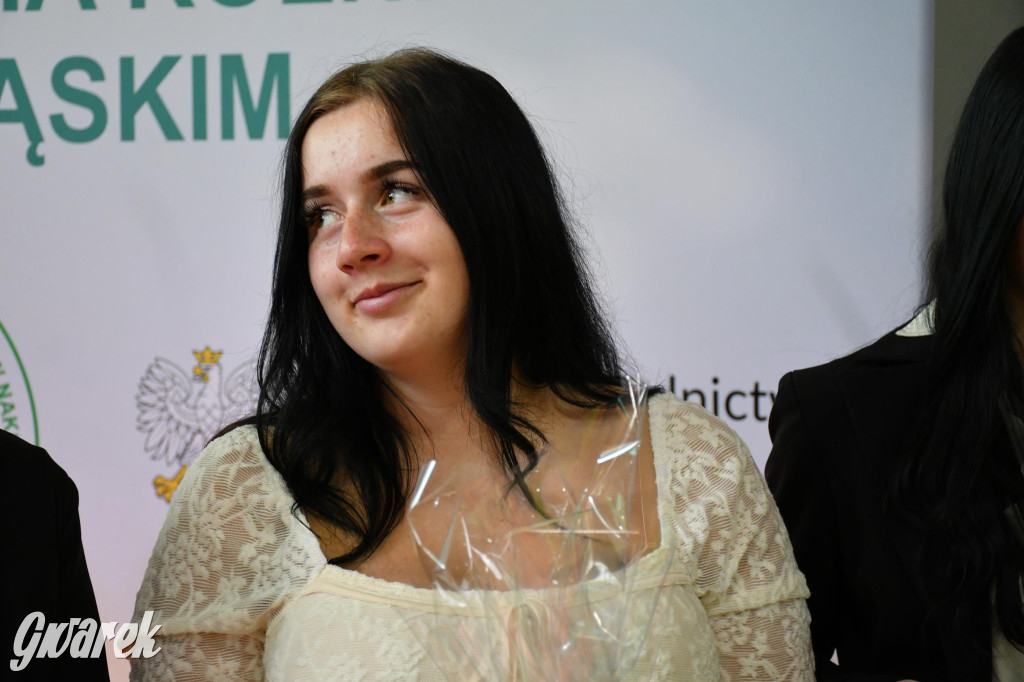 Maturzyści z Rolnika przyjechali traktorami