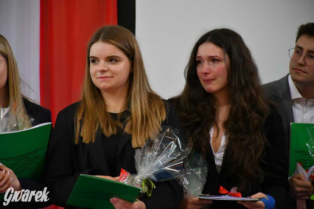 Maturzyści z Rolnika przyjechali traktorami