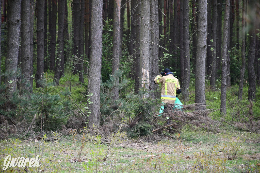 Zalew Nakło Chechło. Sprzątanie i strażackie manewry