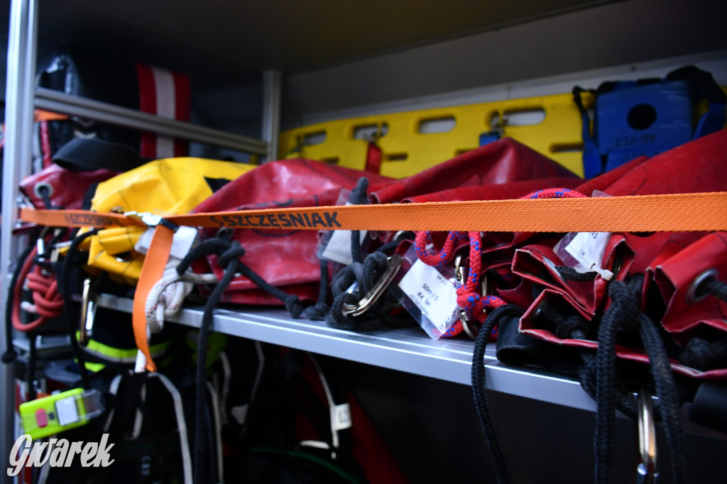 Zalew Nakło Chechło. Sprzątanie i strażackie manewry