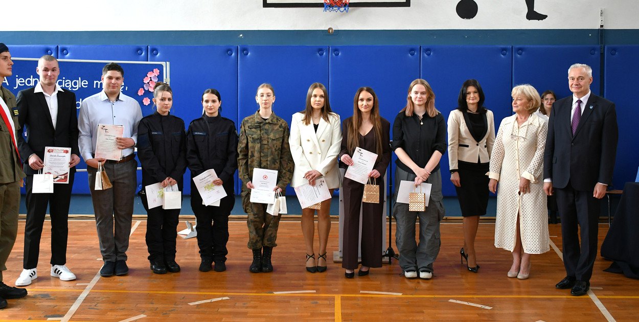 Zakończenie roku szkolnego klas mundurowych