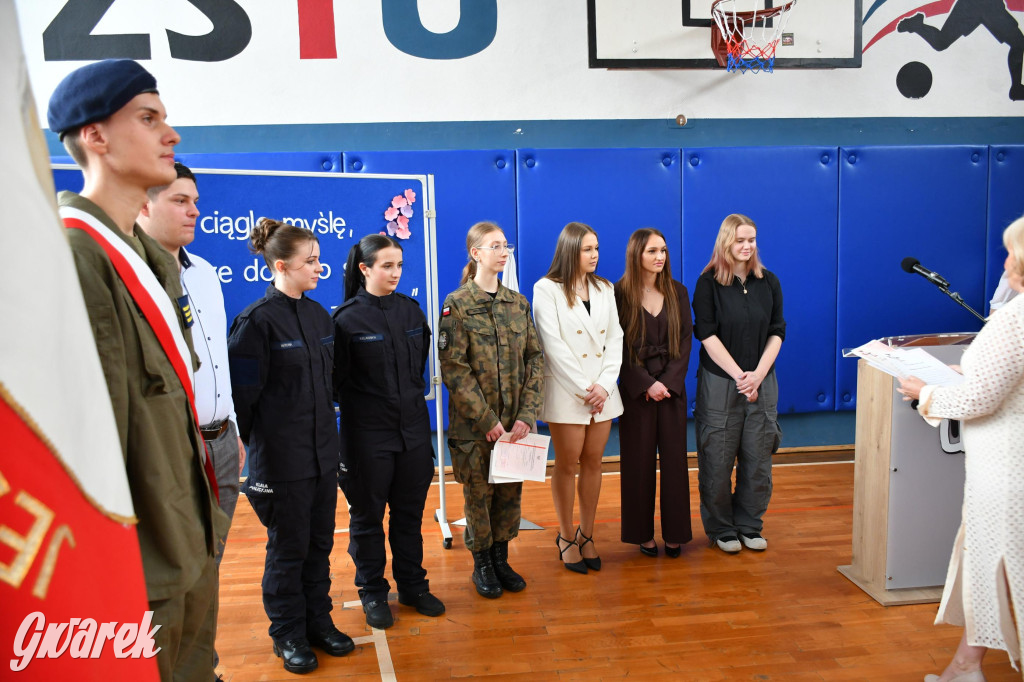 Zakończenie roku szkolnego klas mundurowych