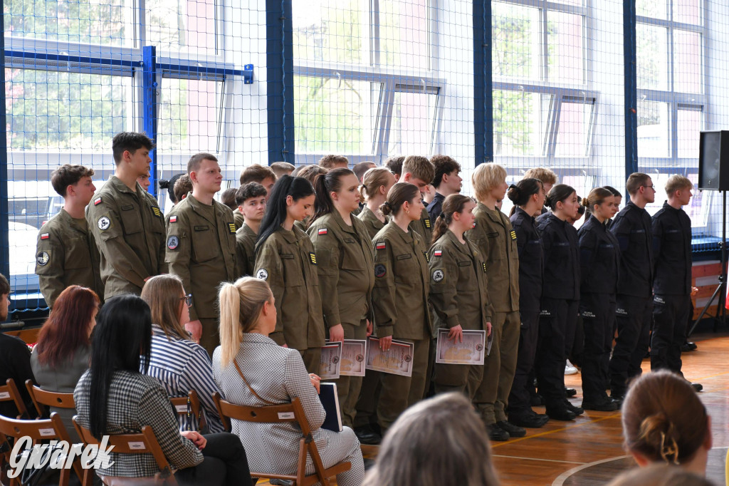 Zakończenie roku szkolnego klas mundurowych