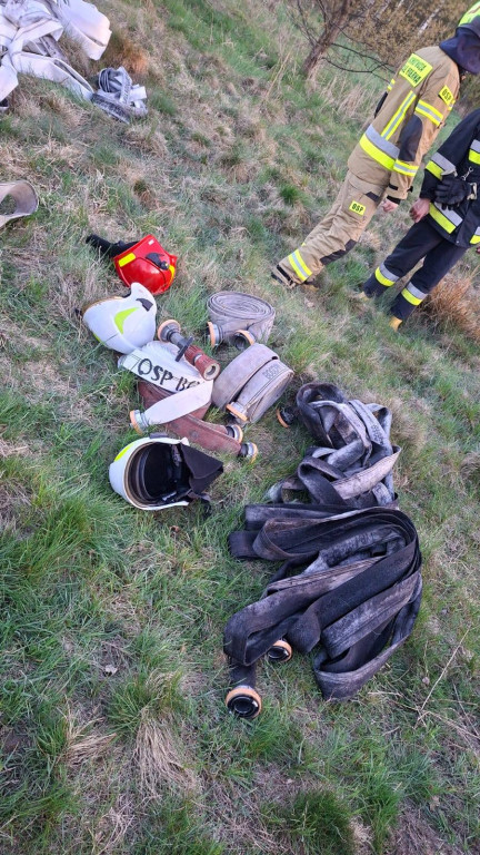 Znowu pożar sitowia w okolicy Pniowca i Strzybnicy