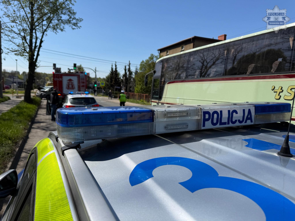 Wypadek w Tarnowskich Górach. LPR zabrało...