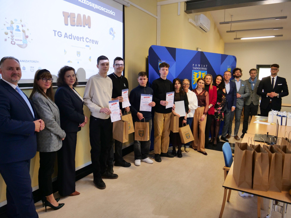 Powiat tarnogórski. Finał konkursu przedsiębiorczości