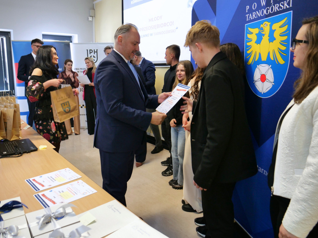 Powiat tarnogórski. Finał konkursu przedsiębiorczości