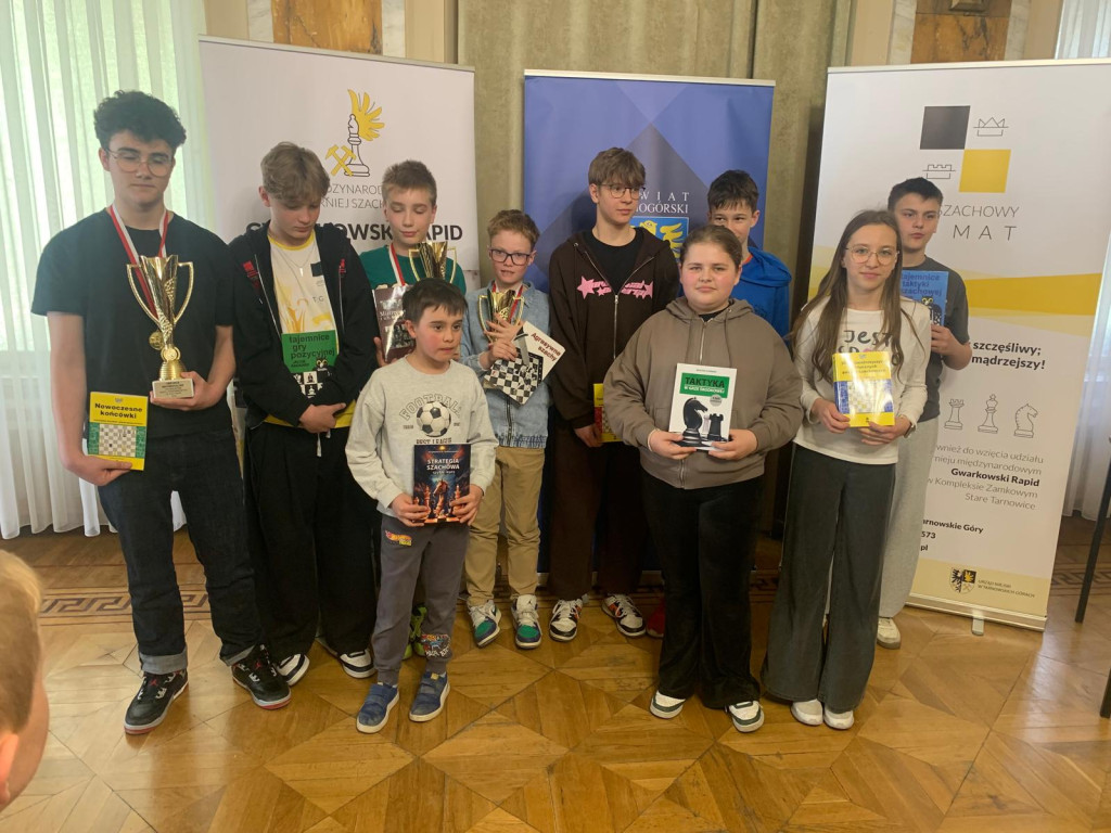 Najlepsi szachiści w powiecie tarnogórskim