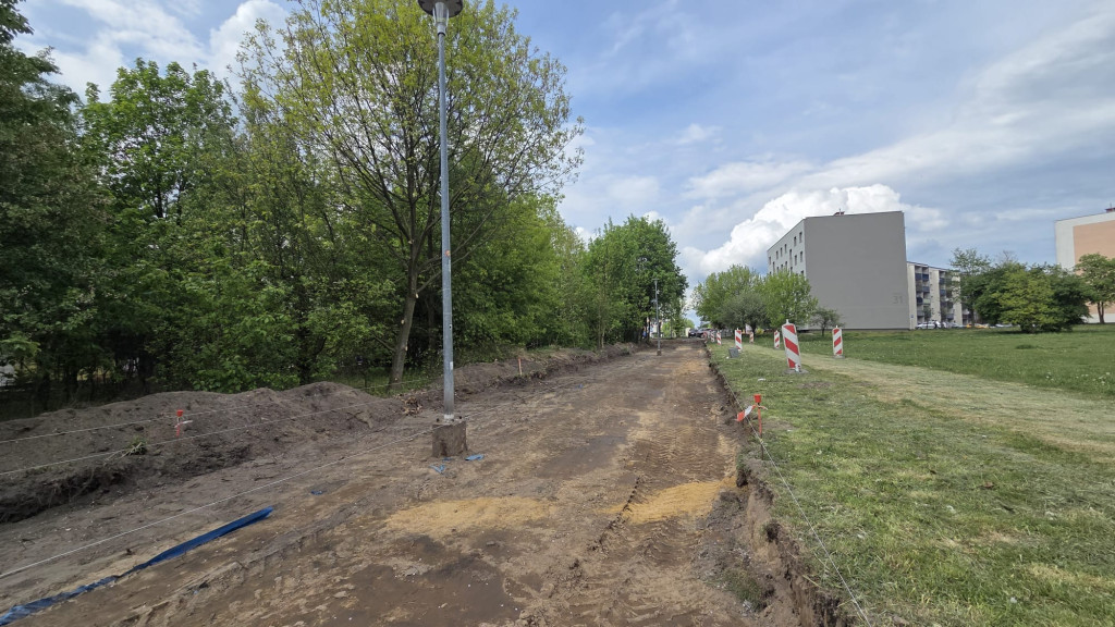 Tarnowskie Góry. Ścieżka rowerowa między osiedlami
