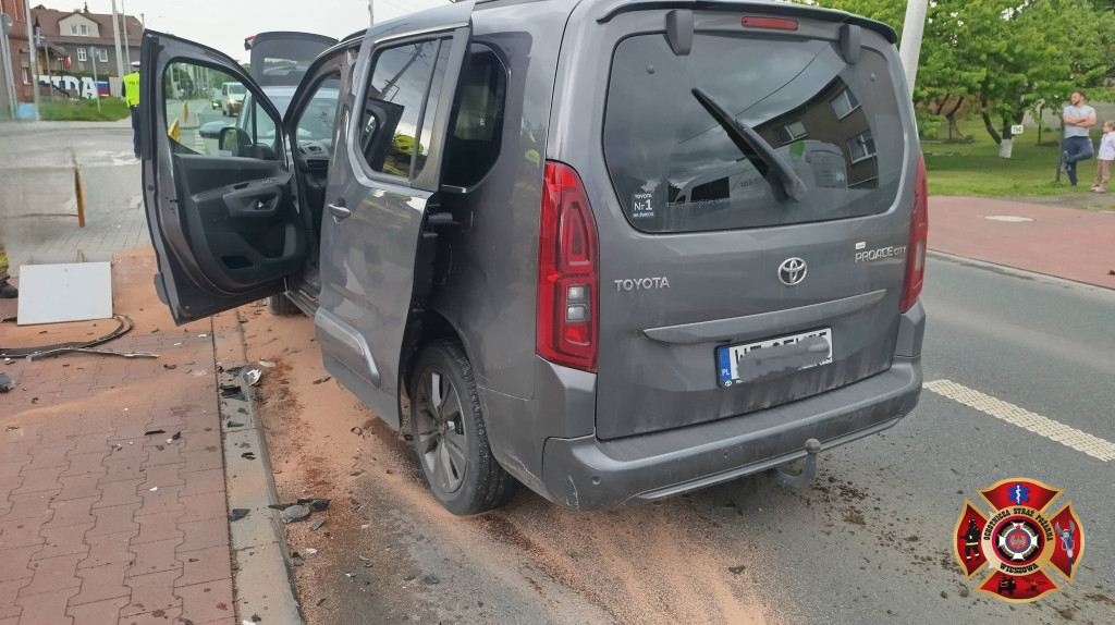 Powiat tarnogórski. Czołowe zderzenie na Bytomskiej