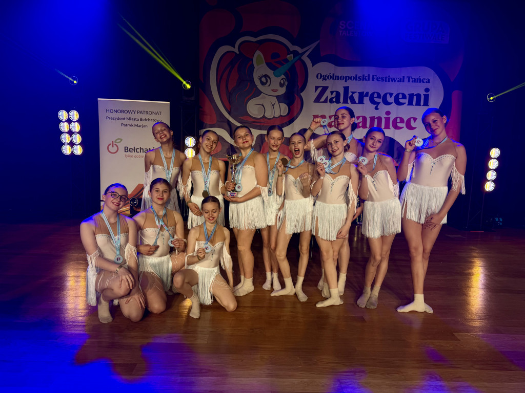 Zakręceni na taniec, czyli sukcesy naszych tancerek