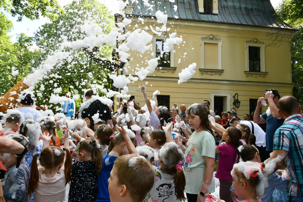 Rybna i wojsko. Piana party i świetna zabawa!