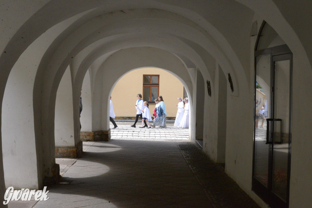 Tarnowskie Góry. Procesja Bożego Ciała na ulicach miasta