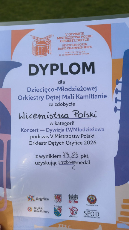 Nasze orkiestry z medalami mistrzostw Polski