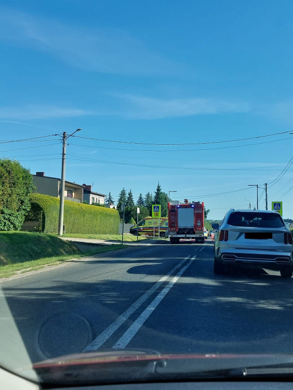 Zderzenie trzech osobówek na Bytomskiej
