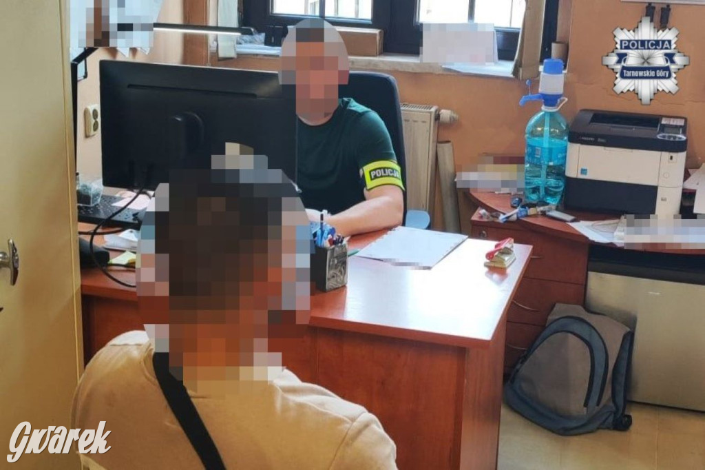 Tworóg. Ukradli i uciekli. Śledził ich policjant