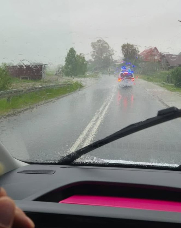 Zastępca komendanta straży pojechał dla Michalinki