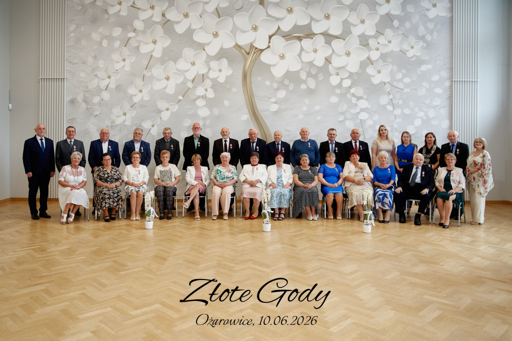 Ożarowice. Złote, diamentowe i żelazne gody