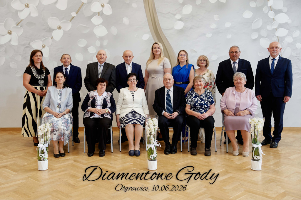 Ożarowice. Złote, diamentowe i żelazne gody